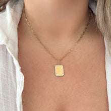 14K GOLD DIAMOND CARA CHARM