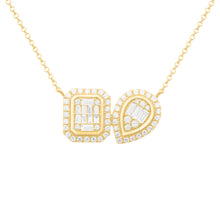 14K GOLD DIAMOND LEORA NECKLACE