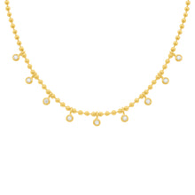 14K GOLD DIAMOND POLLY NECKLACE