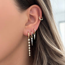 14K GOLD DIAMOND ZOEY EARRINGS