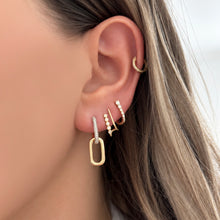 14K GOLD DIAMOND JOAN EARRINGS