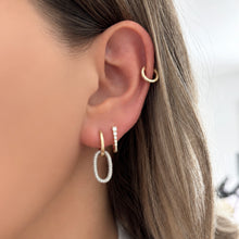 14K GOLD DIAMOND JOCELYN EARRINGS