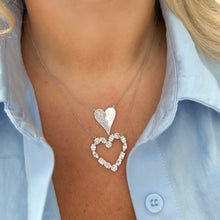 14K GOLD DIAMOND JACI HEART NECKLACE