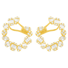 14K GOLD DIAMOND ADELINE EARRINGS