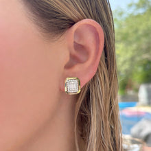 14K GOLD DIAMOND LUCY STUDS