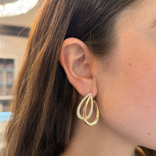 14K GOLD DIAMOND GISELLE EARRINGS