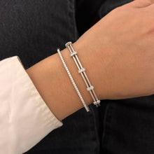 14K GOLD DIAMOND DORI FLEX BANGLE