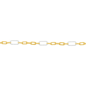 14K GOLD DIAMOND ELLA BRACELET