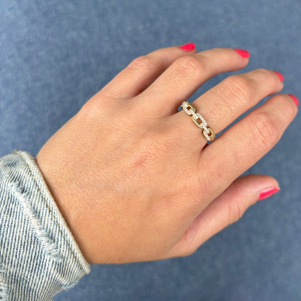 14K GOLD DIAMOND KIANA RING
