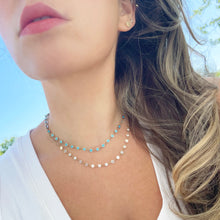 14K GOLD TURQUOISE ARIELLE NECKLACE