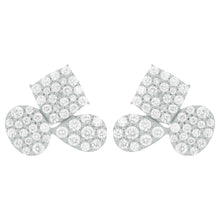 14K GOLD DIAMOND MARTHA STUDS