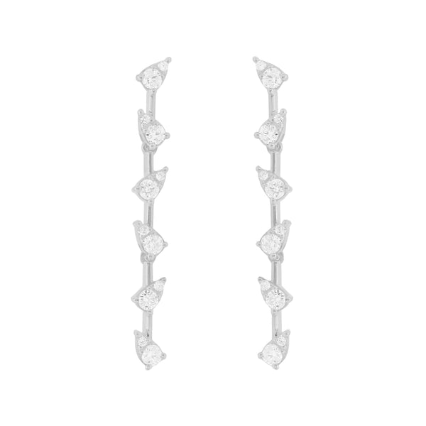 14K GOLD DIAMOND BROOKE EARRINGS