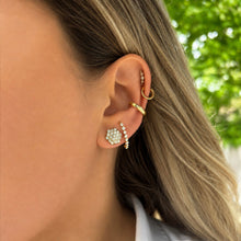 14K GOLD DIAMOND KACEY EARRING