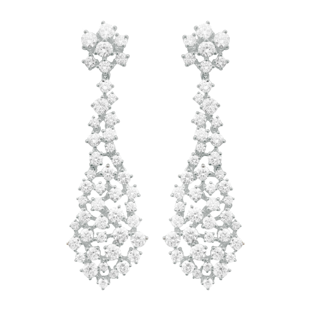 14K GOLD DIAMOND SHAYNA EARRINGS