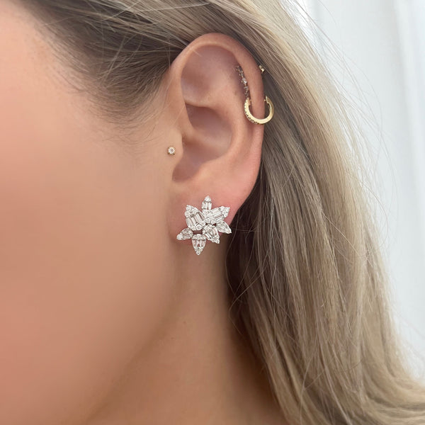 14K GOLD DIAMOND MANDY EARRINGS