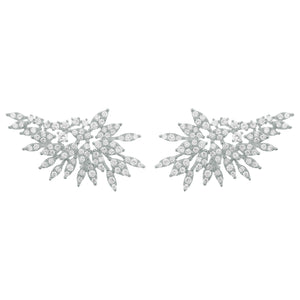 14K GOLD DIAMOND MILLIE EARRINGS