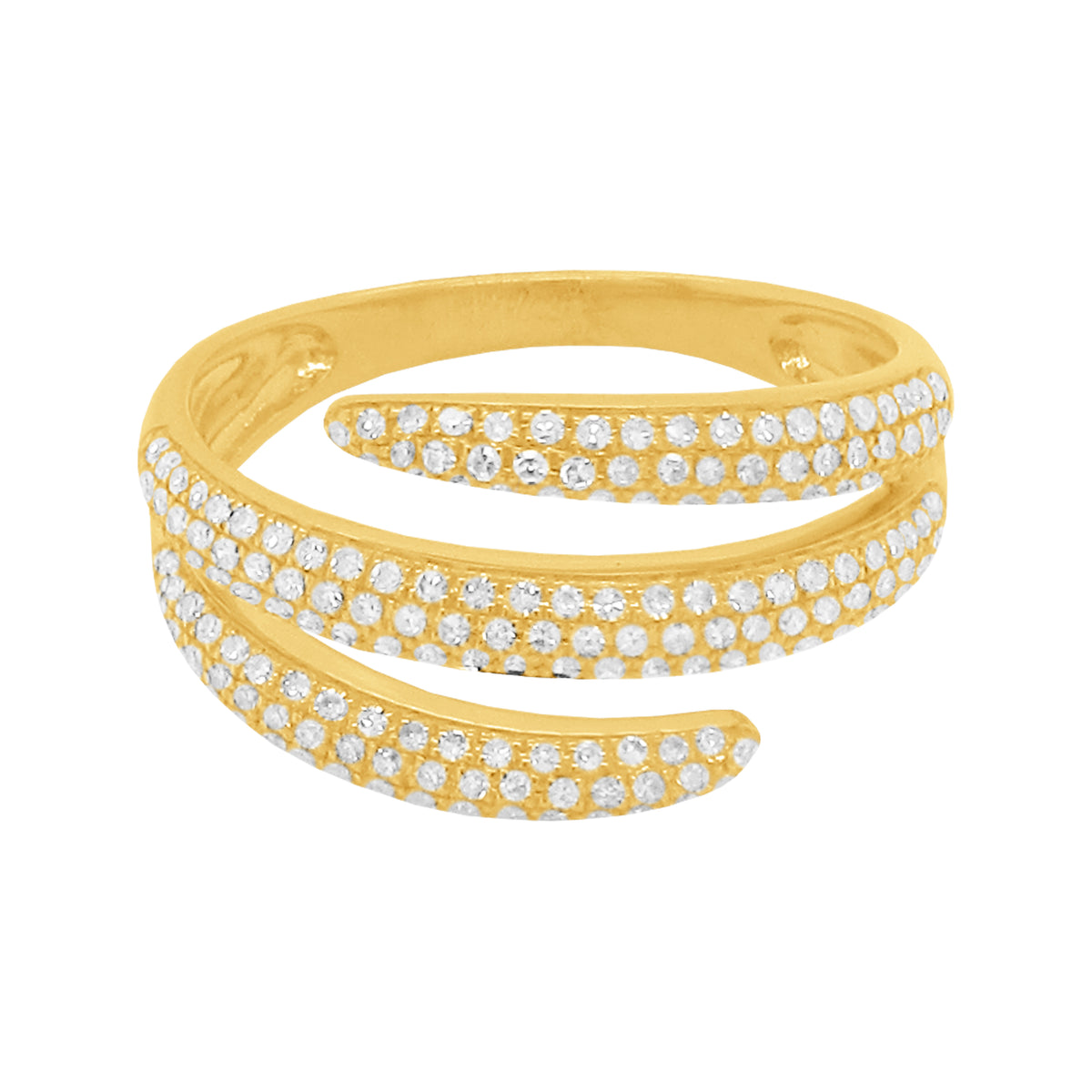 14K GOLD DIAMOND ZARA RING – Jen K Online