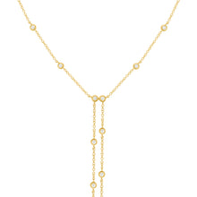 14K GOLD DIAMOND DESI LARIAT