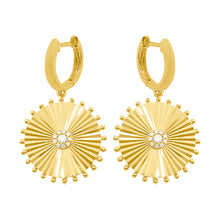 14K GOLD DIAMOND DEB EARRINGS