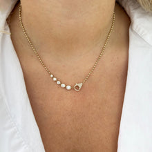 14K GOLD DIAMOND LEE NECKLACE