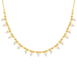 14K GOLD DIAMOND BRENT NECKLACE