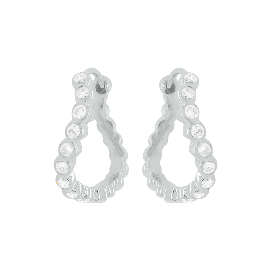 14K GOLD DIAMOND SARI HUGGIES