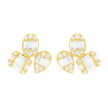 14K GOLD DIAMOND CHELSEA STUDS