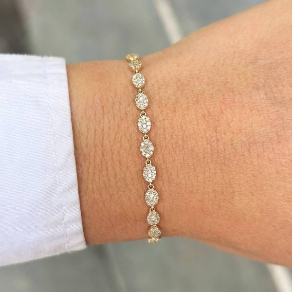 14K GOLD DIAMOND KIANA BRACELET