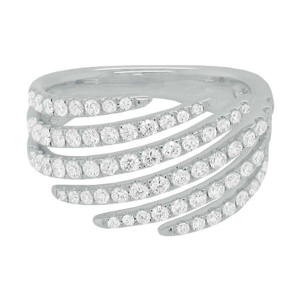 14K GOLD DIAMOND ELANA RING