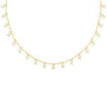 14K GOLD DIAMOND GABRIELLA NECKLACE