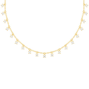 14K GOLD DIAMOND GABRIELLA NECKLACE