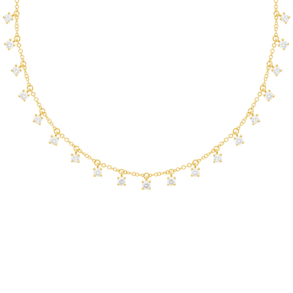 14K GOLD DIAMOND GABRIELLA NECKLACE