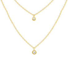 14K GOLD DIAMOND KENDALL NECKLACE