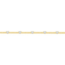 14K GOLD DIAMOND CARLY HEART BRACELET