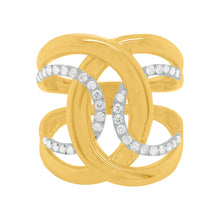 14K GOLD DIAMOND CHARLENE RING