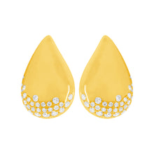 14K GOLD DIAMOND LARA STUDS