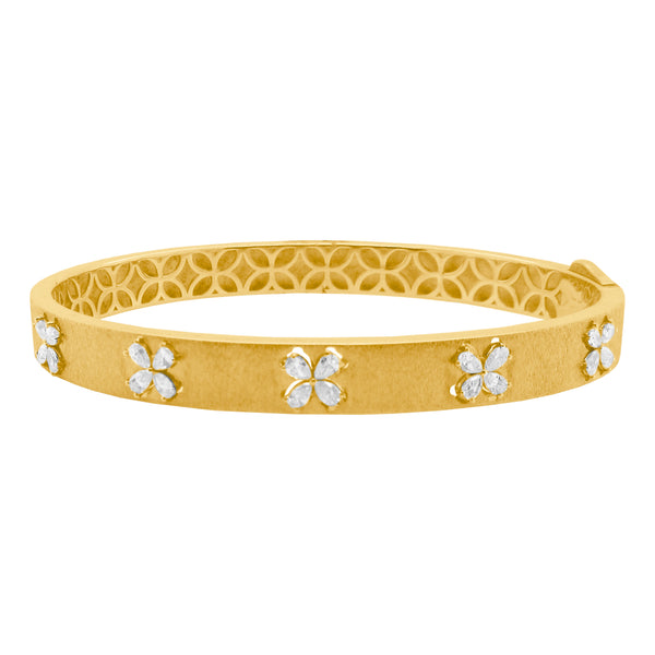 14K GOLD DIAMOND BLAIRE BANGLE