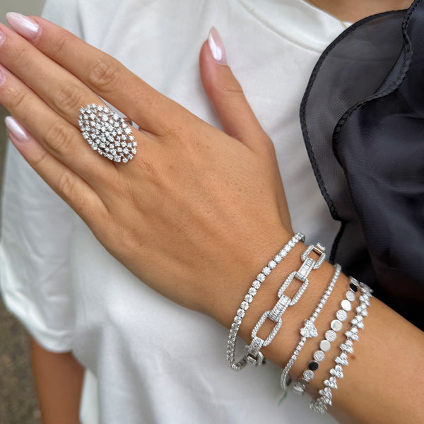 14K GOLD DIAMOND ADELINE BRACELET