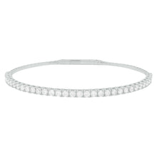 14K GOLD 2.00 CT DIAMOND JOELLE FLEXIBLE BANGLE