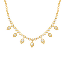 14K GOLD DIAMOND JOSIE NECKLACE