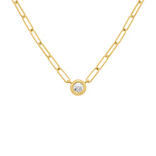 14K GOLD DIAMOND DALIA NECKLACE