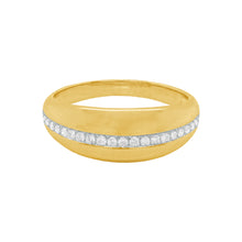 14K GOLD DIAMOND MALLORY RING