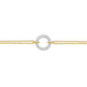 14K GOLD DIAMOND AYALA BRACELET