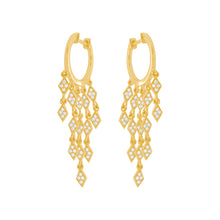 14K GOLD DIAMOND EDEN EARRINGS