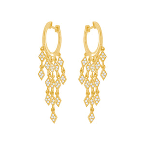 14K GOLD DIAMOND EDEN EARRINGS