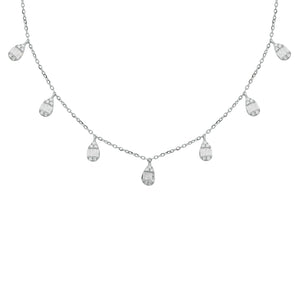 14K GOLD DIAMOND TALIA NECKLACE