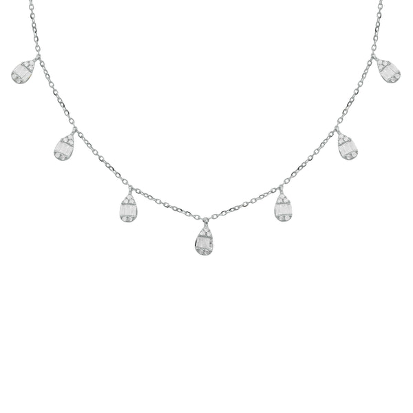 14K GOLD DIAMOND TALIA NECKLACE