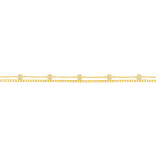 14K GOLD DIAMOND HARMONY CIRCLE BRACELET