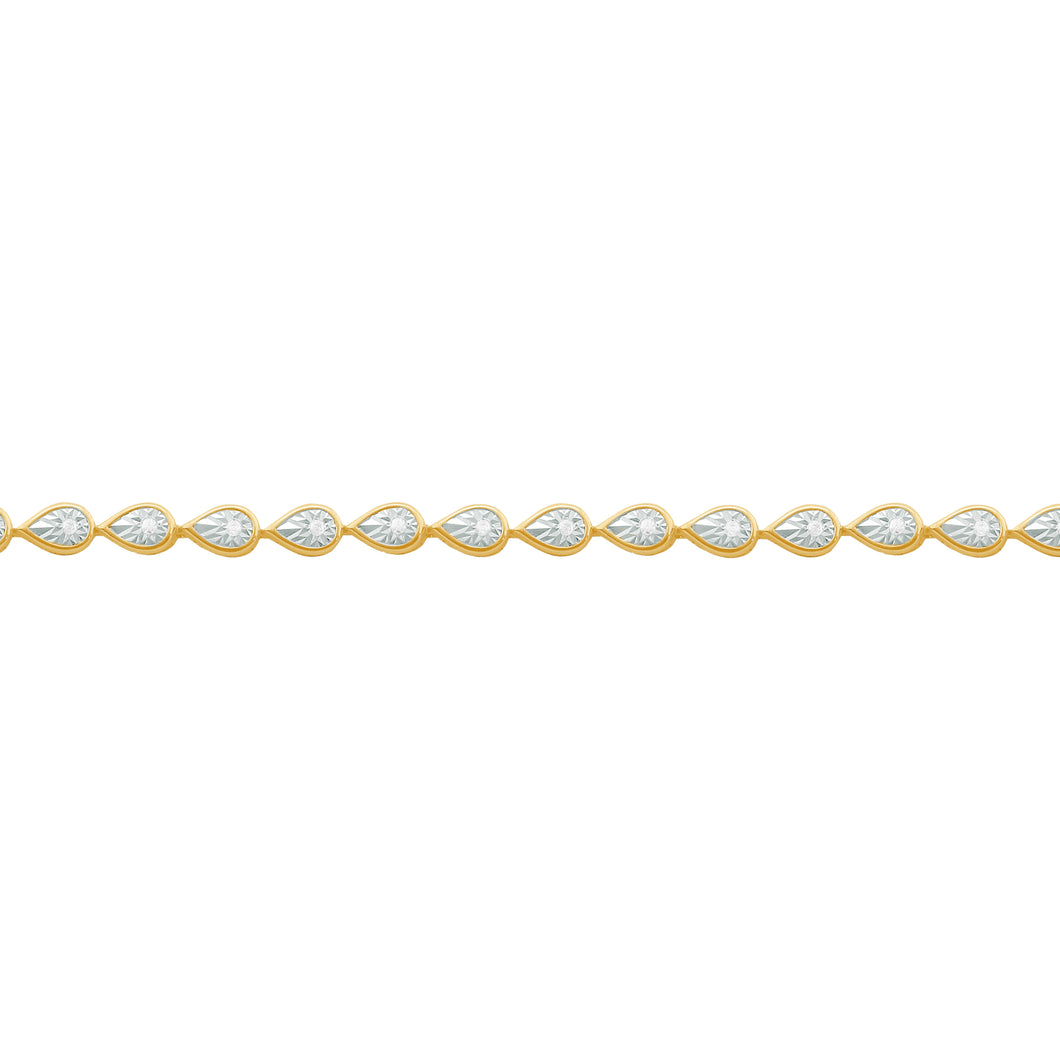 14K GOLD DIAMOND JULIA BRACELET