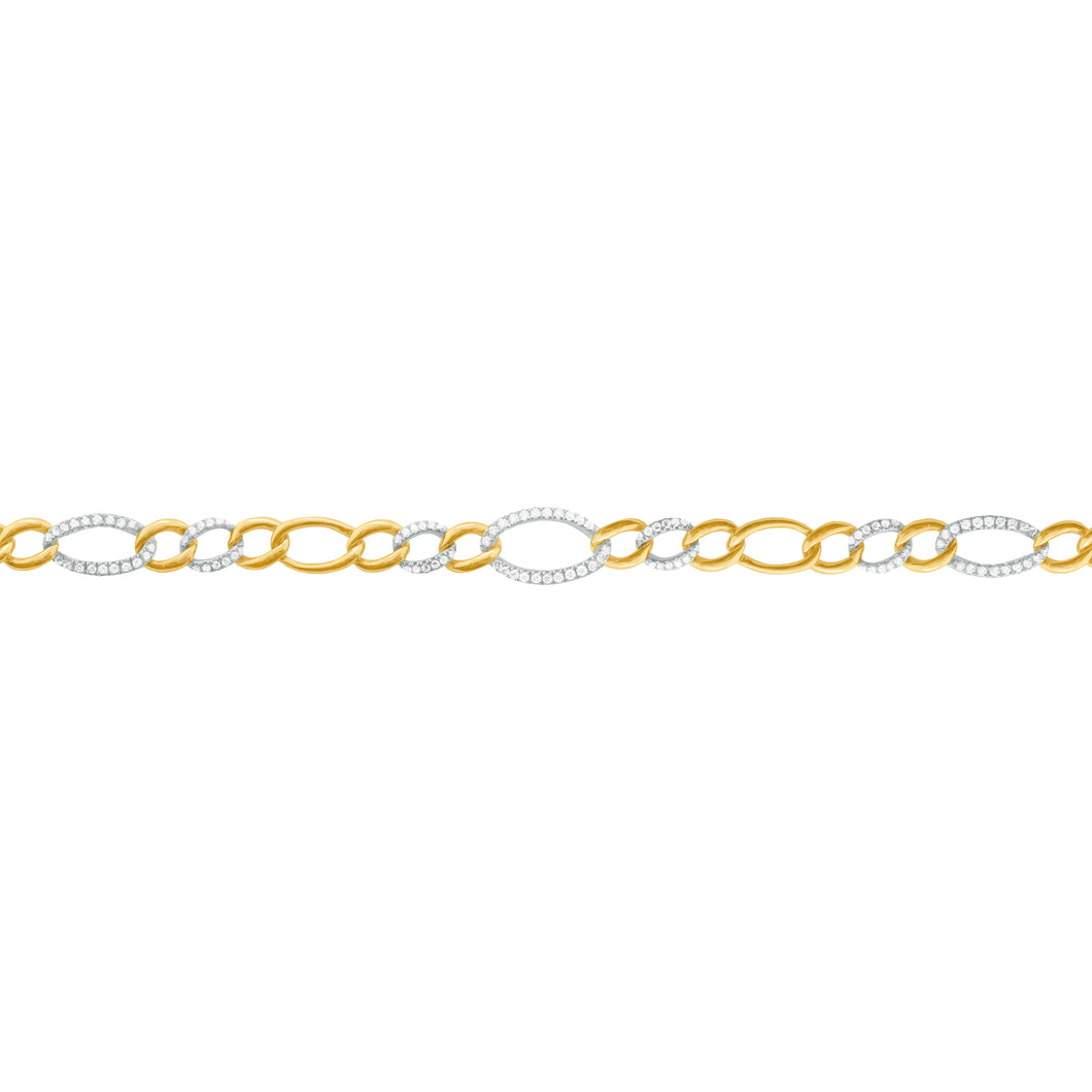 14K GOLD DIAMOND LORI BRACELET